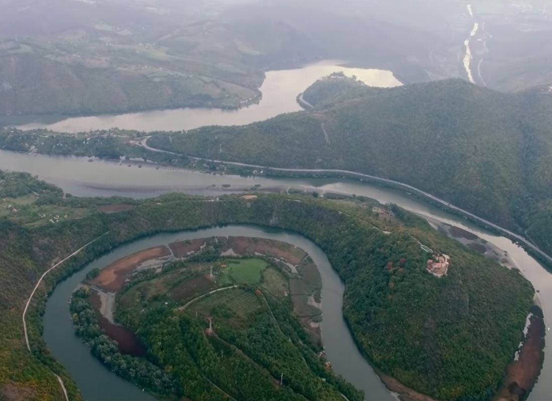 zapadna srbija iz drona